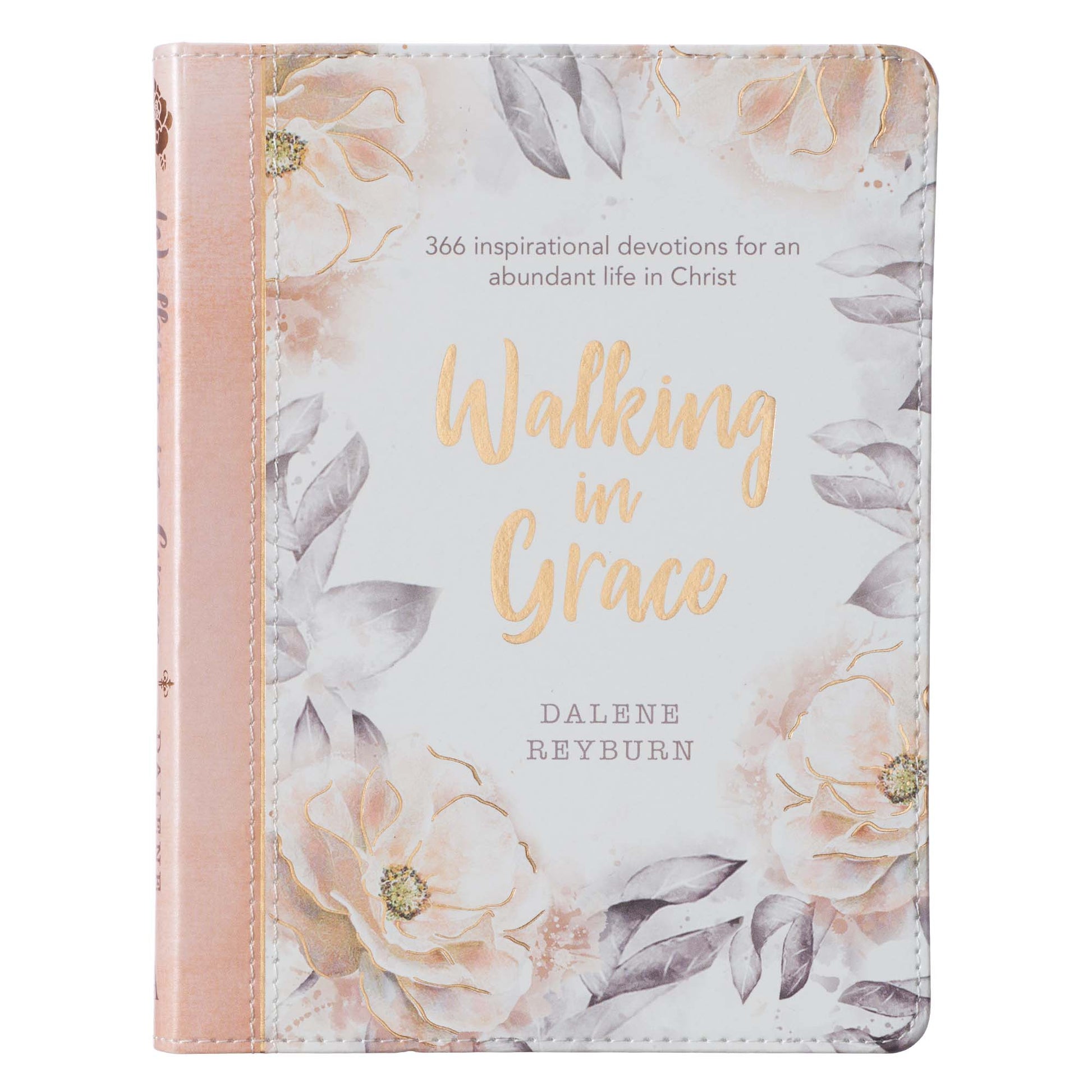 Walking in Grace Faux Leather Devotional - The Christian Gift Company