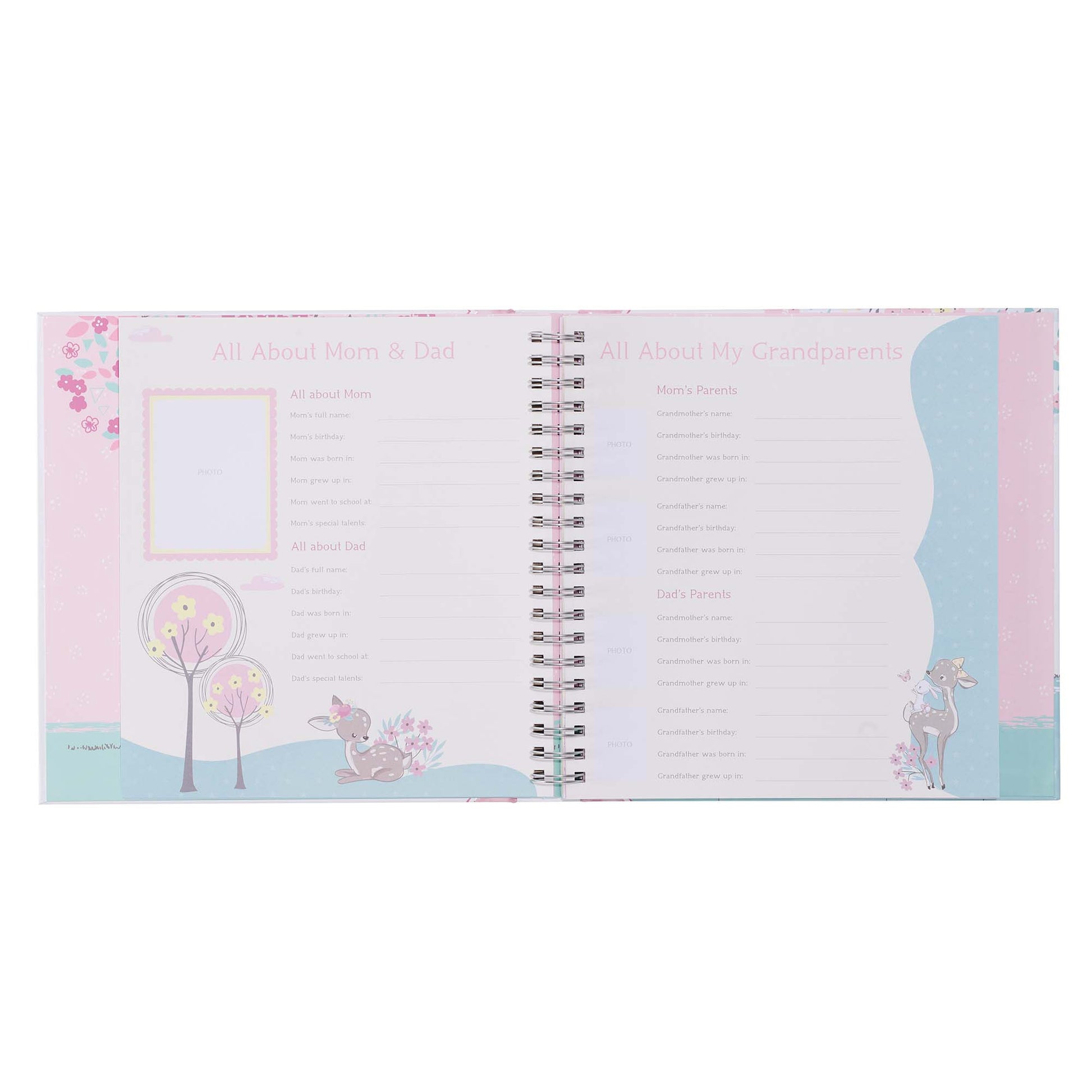Our Baby Girl's First Year Memory Book - The Christian Gift Company