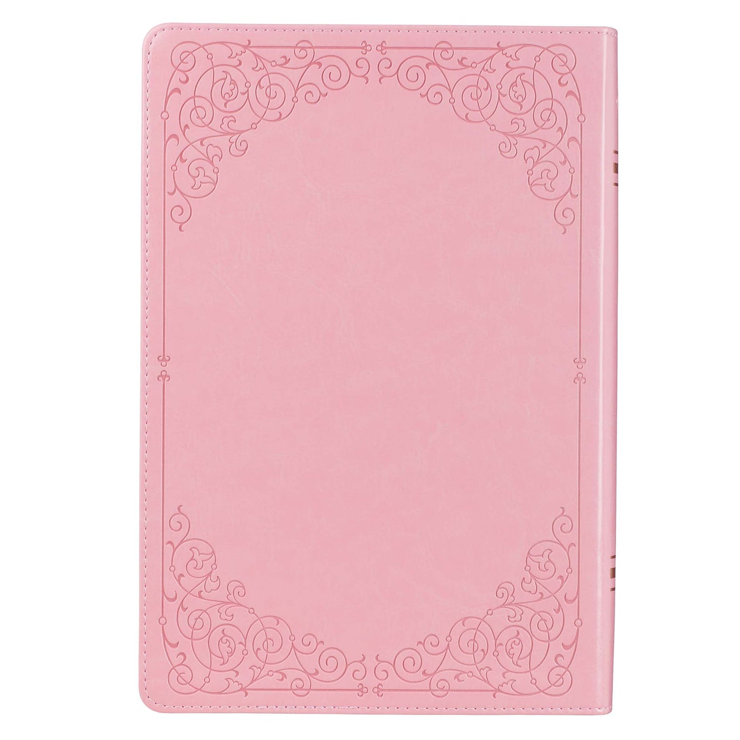 Pink Faux Leather Giant Print Full-size King James Version Bible with Thumb-index - The Christian Gift Company