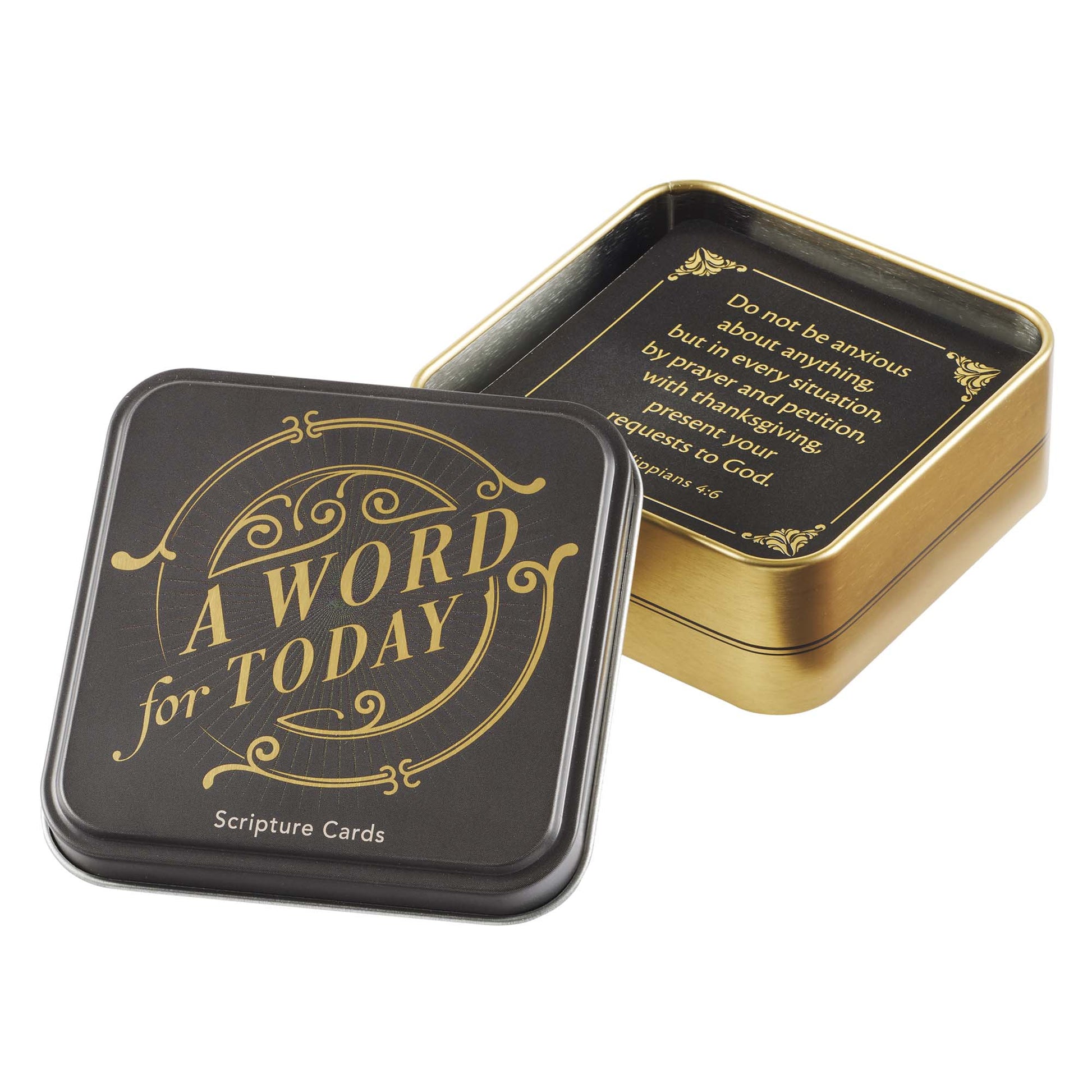 A Word for Today Scripture Cards in a Gift Tin - The Christian Gift Company