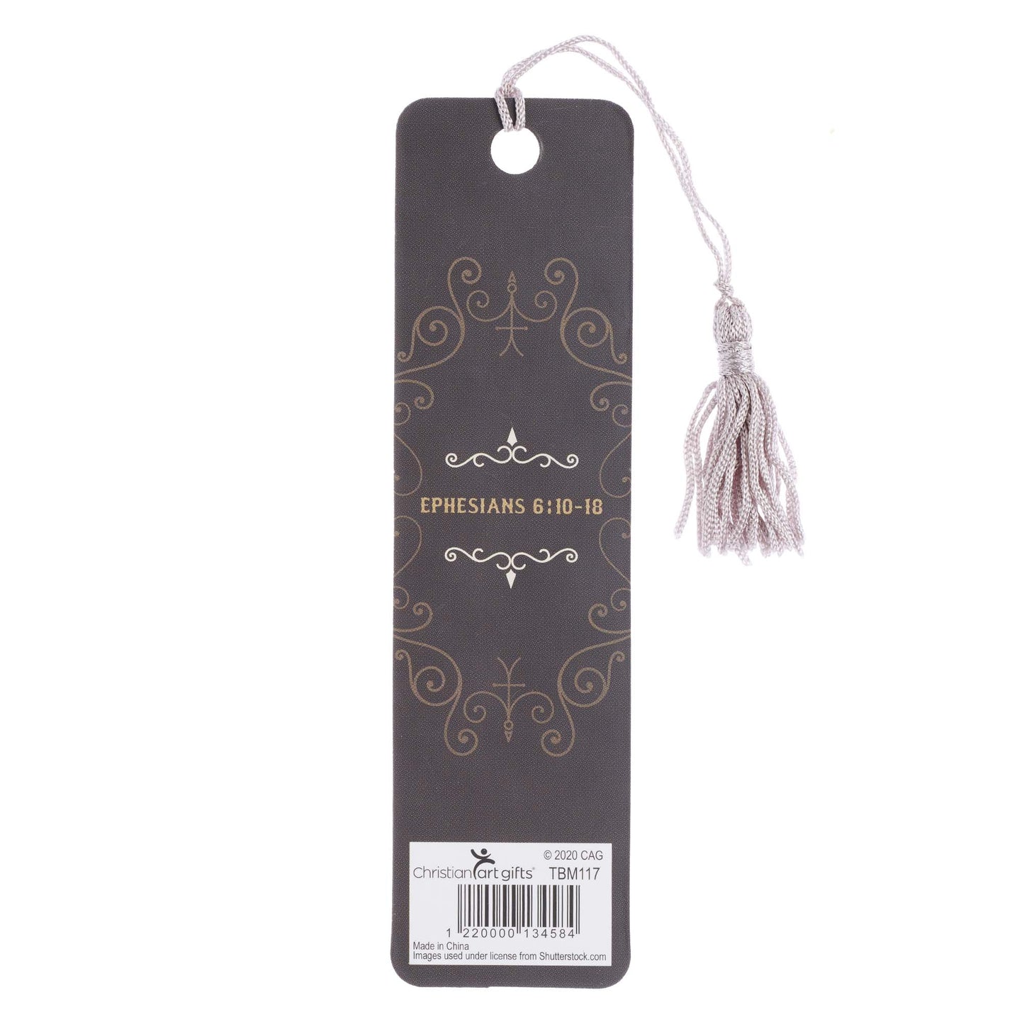 Armor of God Bookmark with Tassel - Ephesians 6:10-18 - The Christian Gift Company