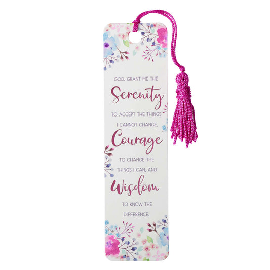 Serenity Prayer Bookmark with Tassel - The Christian Gift Company