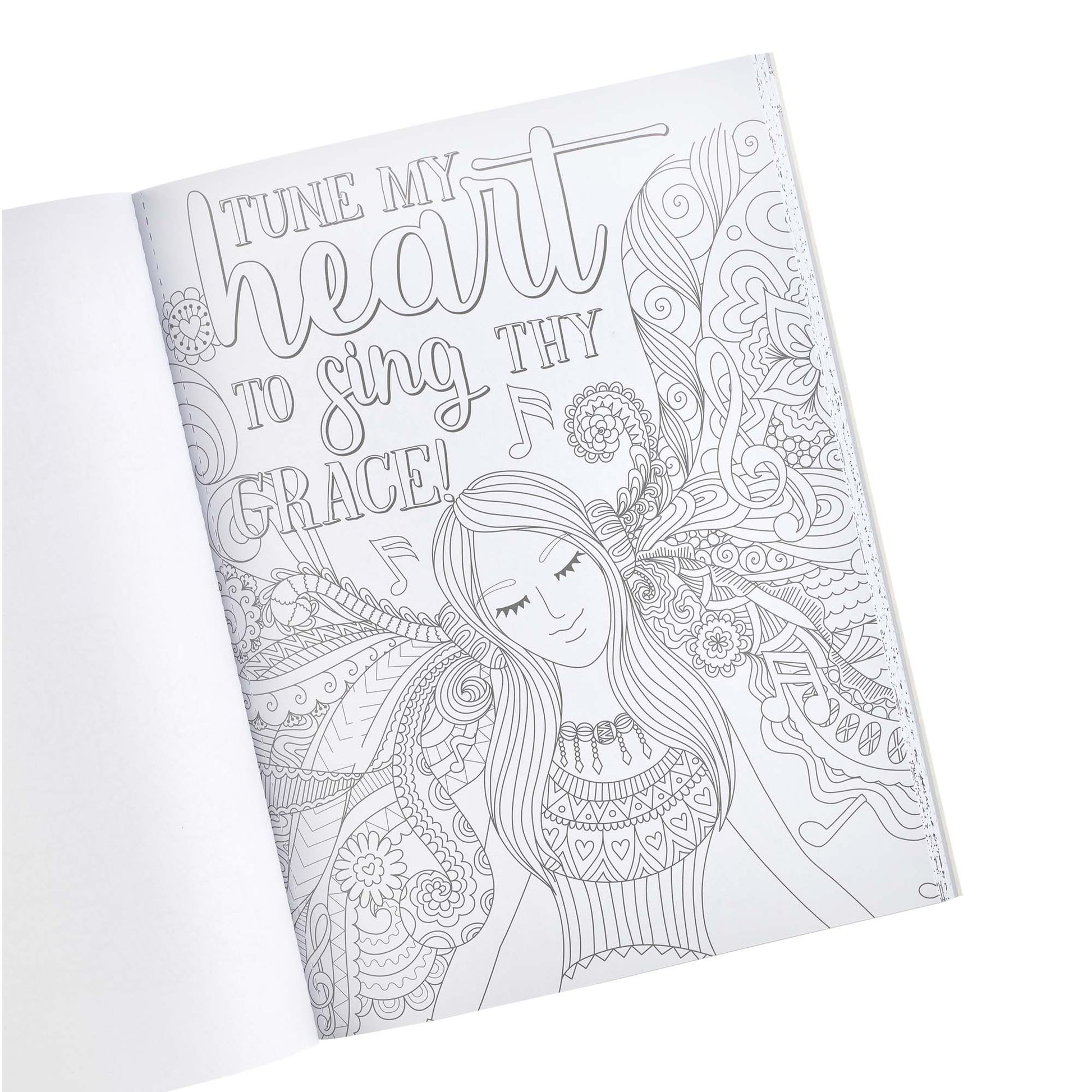Where Love Blooms Colouring Book for Adults - The Christian Gift Company