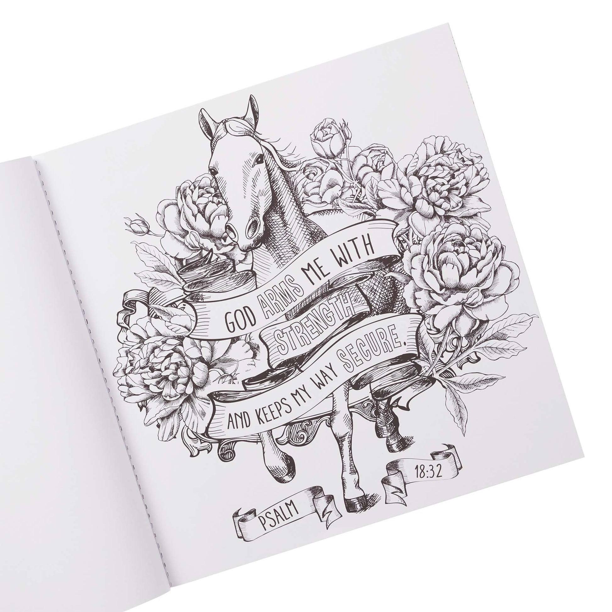 Be Still & Know Inspirational Adult Colouring Book - The Christian Gift Company