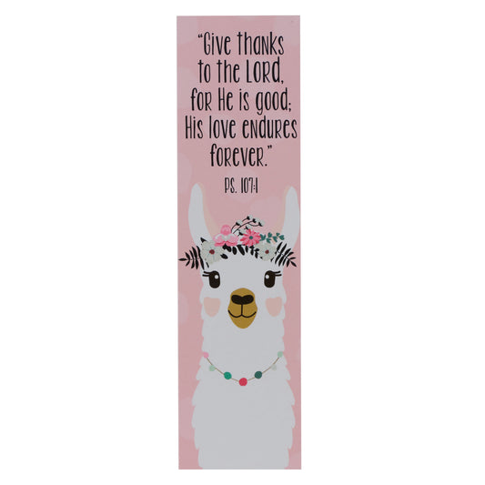 Give Thanks to the LORD Sunday School/Teacher Bookmark Set - Psalm 107:1 - The Christian Gift Company