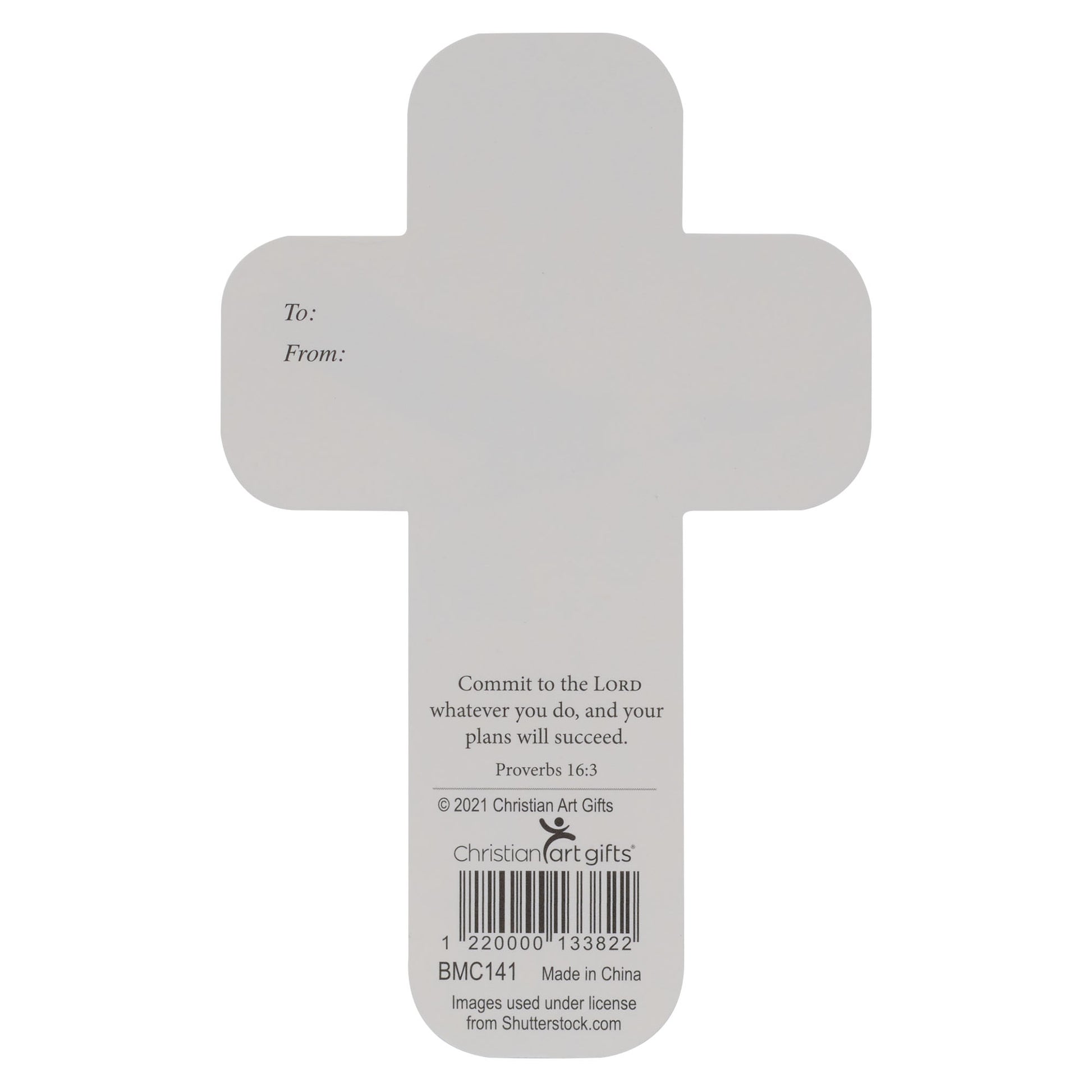 Soar Cross Bookmark - Isaiah 40:31 (pack of 12) - The Christian Gift Company