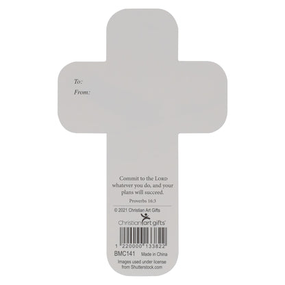 Soar Cross Bookmark - Isaiah 40:31 (pack of 12) - The Christian Gift Company