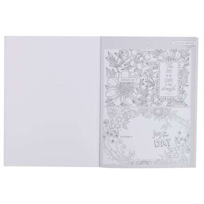 Grateful & Blessed Colouring Book - The Christian Gift Company