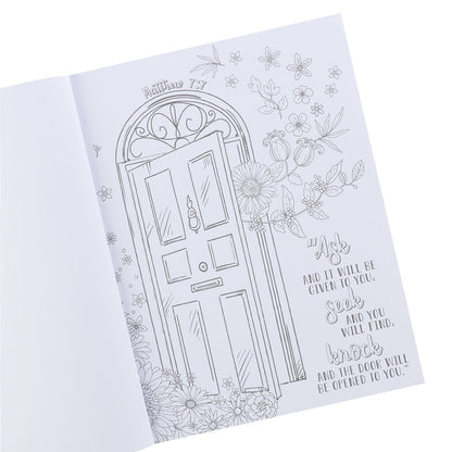 Color the Words of Jesus Colouring Book - The Christian Gift Company