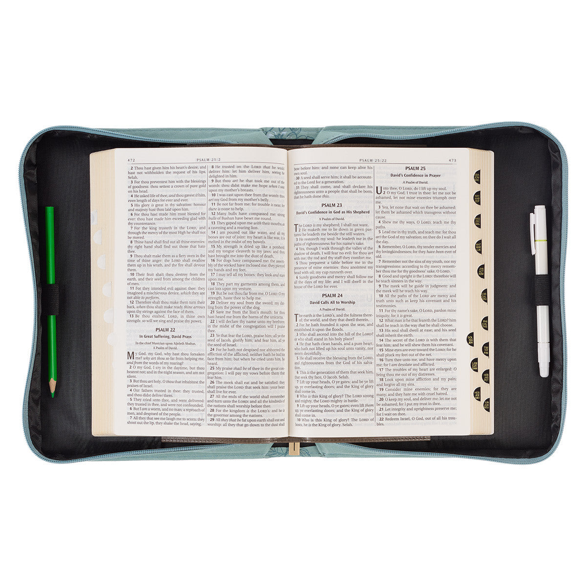 Plans to Prosper You Teal Faux Leather Fashion Bible Cover – Jeremiah 29:11 - The Christian Gift Company