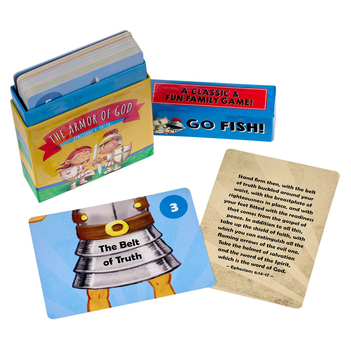 Go Fish! The Armor of God Card Game - The Christian Gift Company