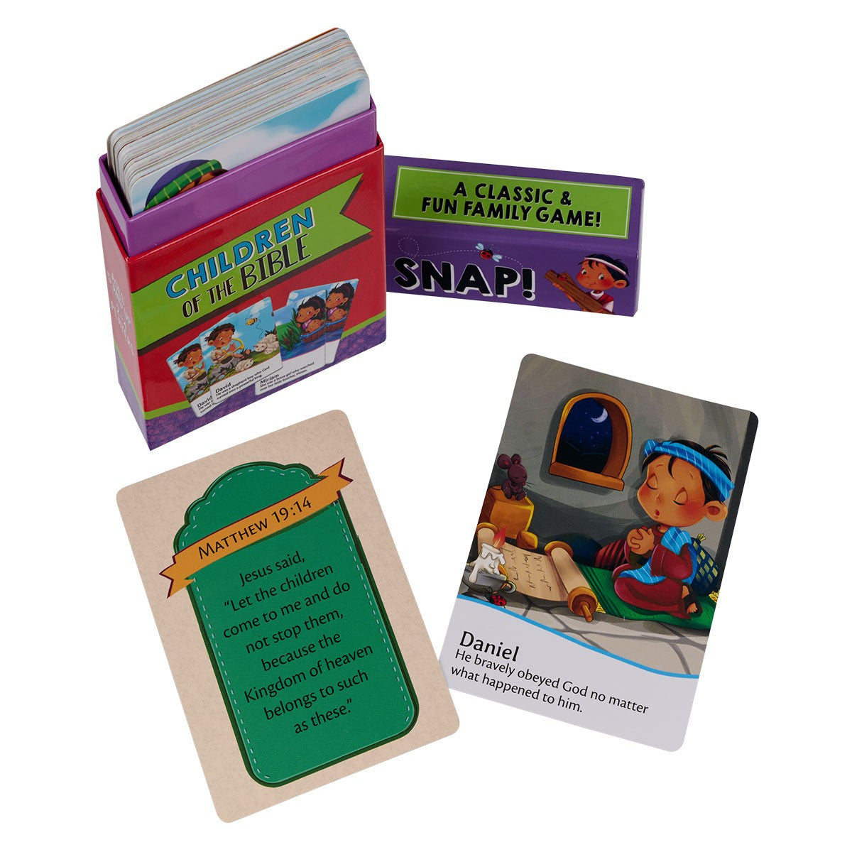 Snap! - The Children of the Bible Card Game - The Christian Gift Company