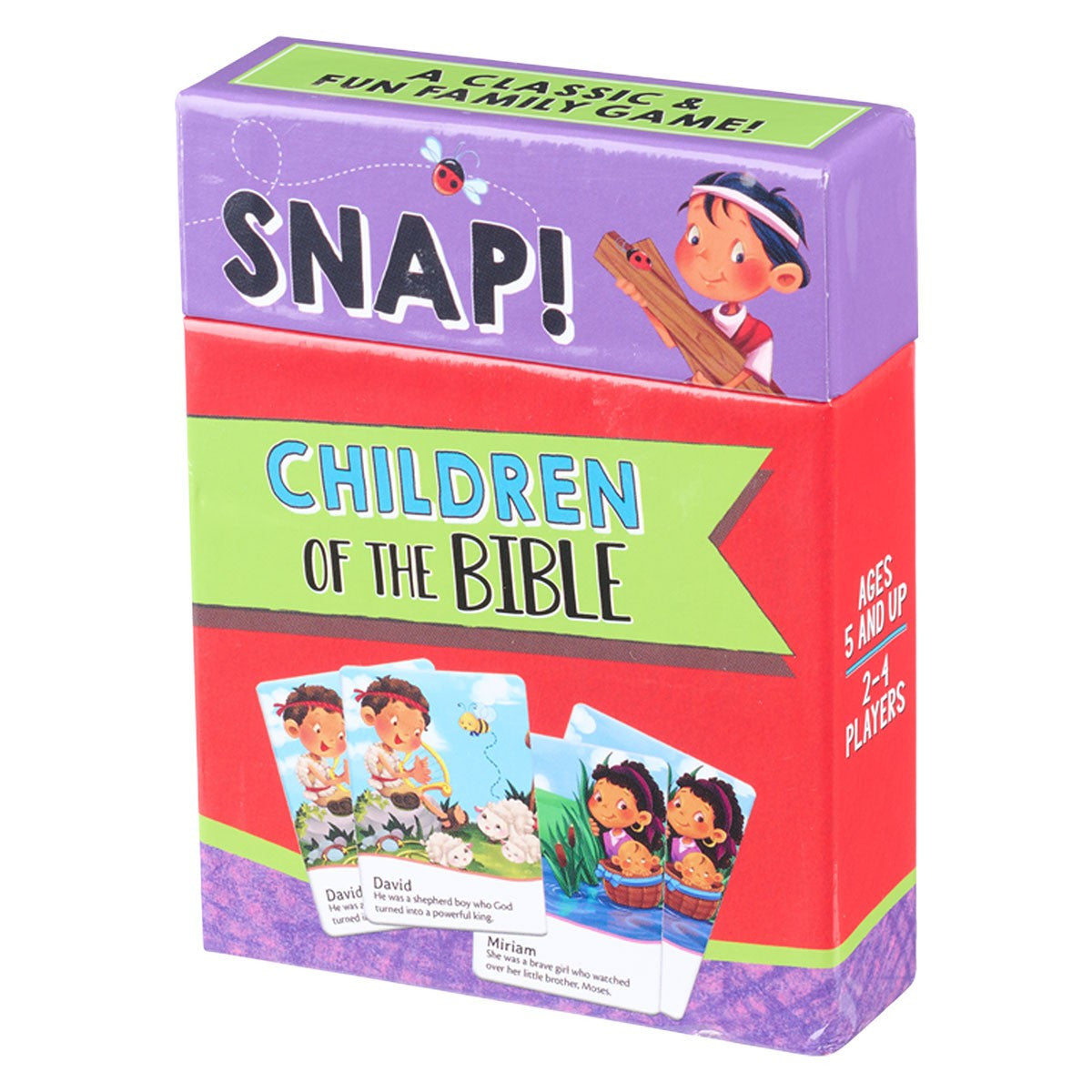 Snap! - The Children of the Bible Card Game - The Christian Gift Company