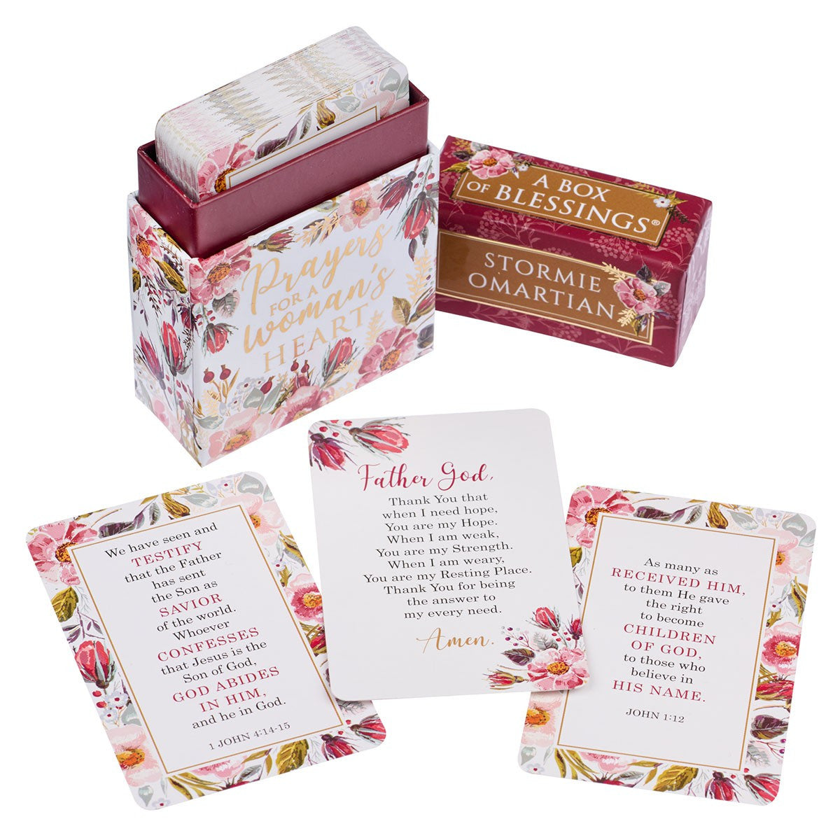 Prayers For A Woman's Heart Box of Blessings - The Christian Gift Company