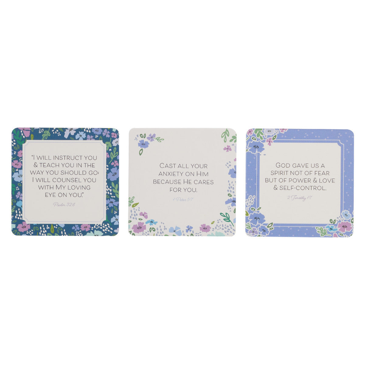 101 Bible Verses For Teachers Purple Scripture Cards in a Tin - The Christian Gift Company