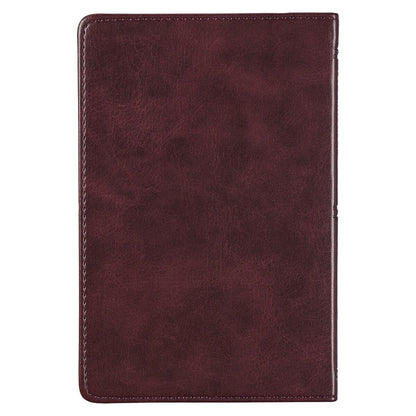 101 Prayers for Men Brown Faux Leather Gift Book - Psalm 145:18