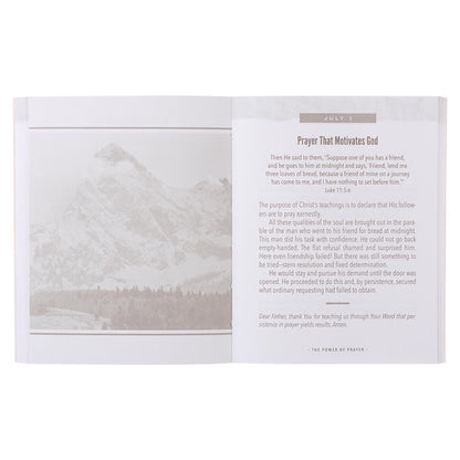 One-Minute Devotions Power of Prayer Softcover - The Christian Gift Company