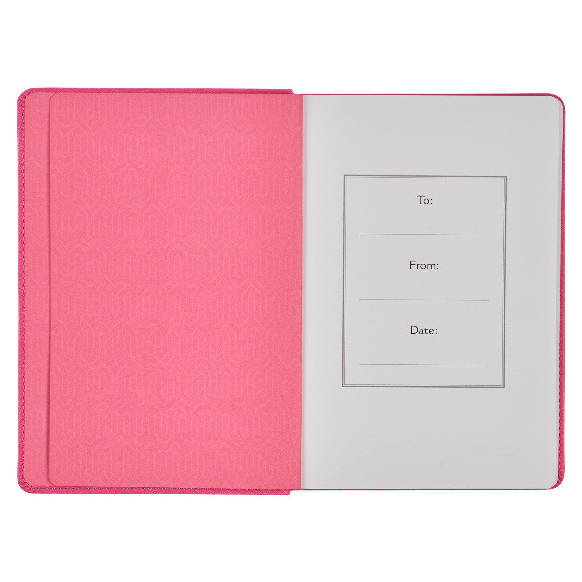 Grateful Heart Pink Faux Leather Classic Journal - The Christian Gift Company