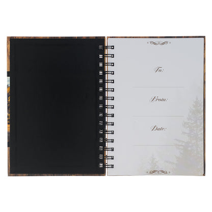 The LORD is My Strength Wirebound Journal - Psalm 28:7 - The Christian Gift Company
