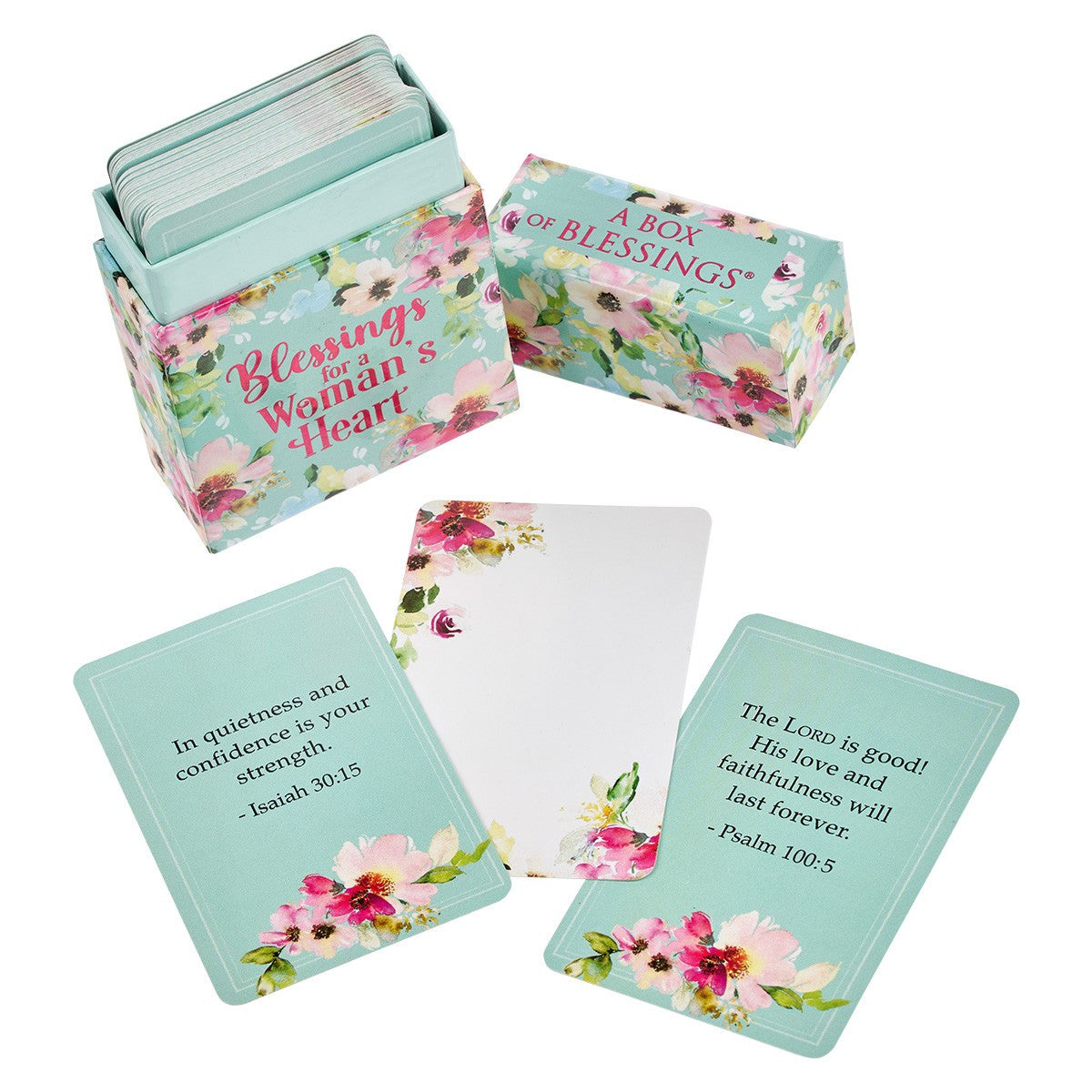 Blessings For A Woman's Heart Box of Blessings - The Christian Gift Company