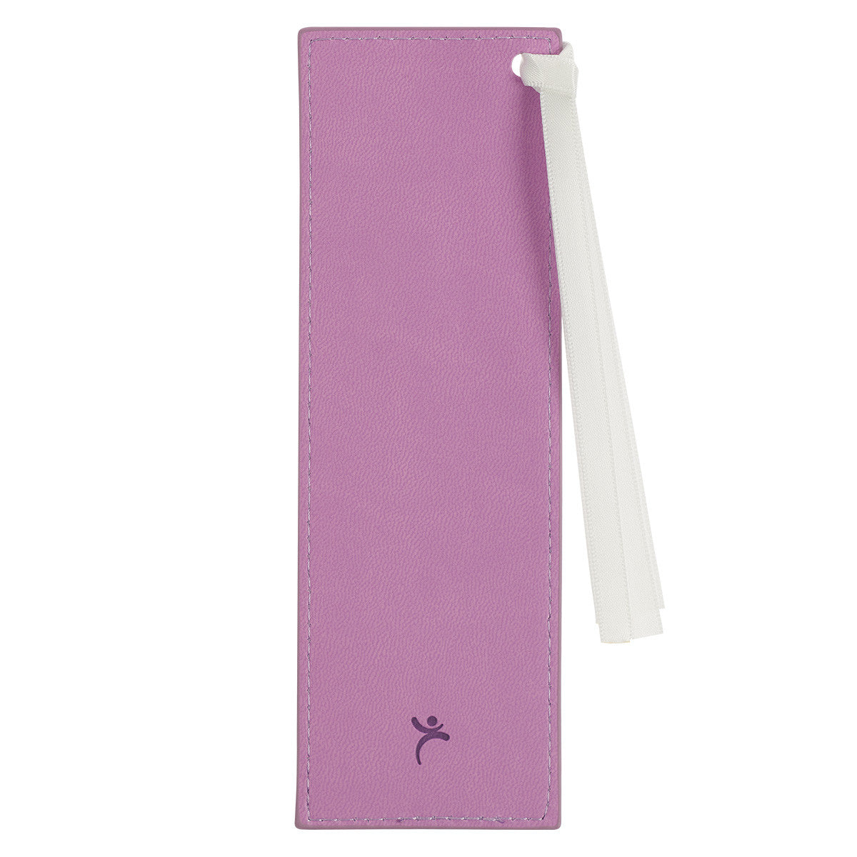 Be Still and Know Lilac Faux Leather Bookmark - Psalm 46:10 - The Christian Gift Company