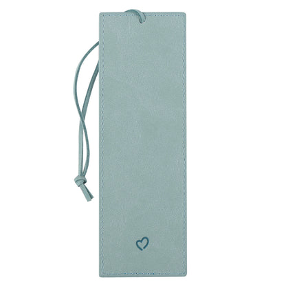 Always Stay Humble and Kind Teal Faux Leather Bookmark - The Christian Gift Company