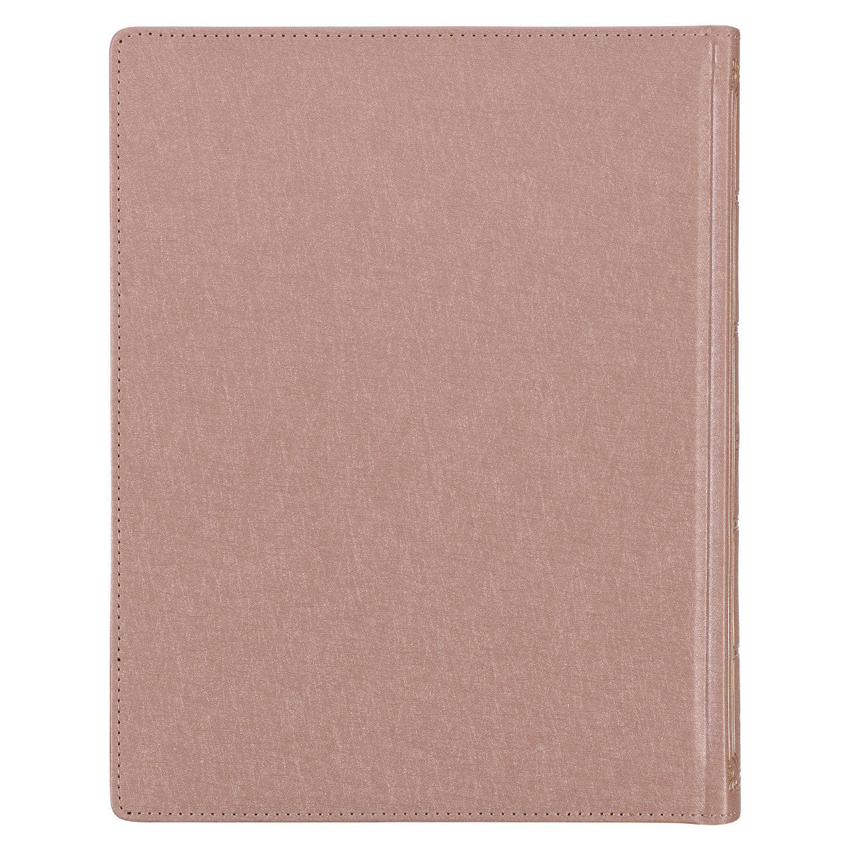 Pearlescent Mauve Faux Leather Hardcover Large Print KJV Note-taking Bible - The Christian Gift Company