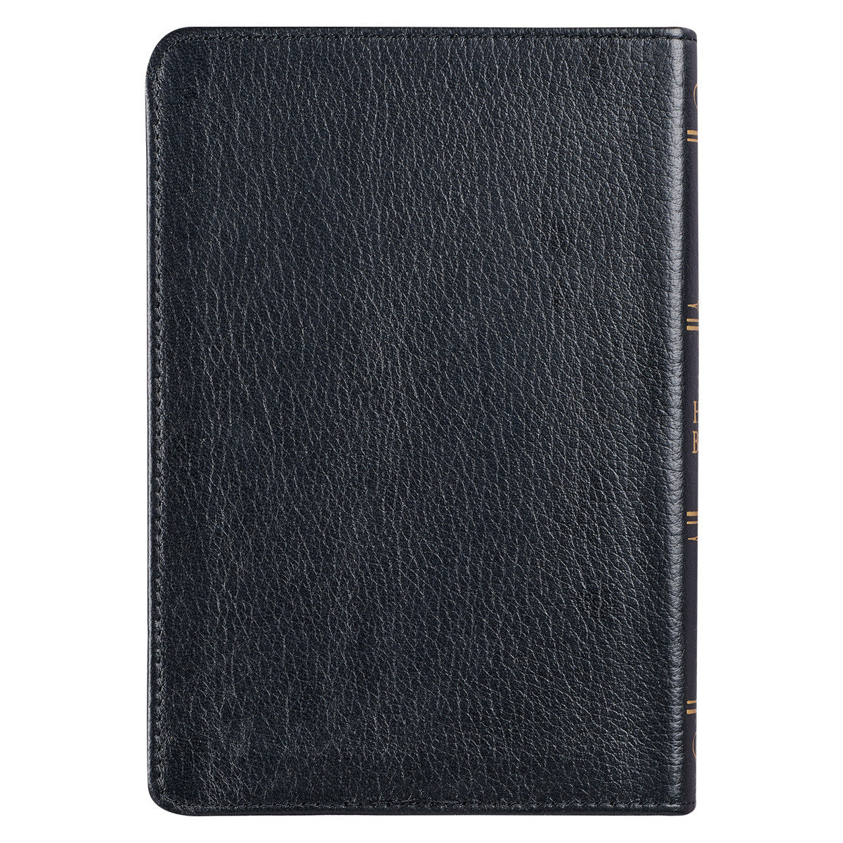 Black Genuine Leather Compact King James Version Bible - The Christian Gift Company