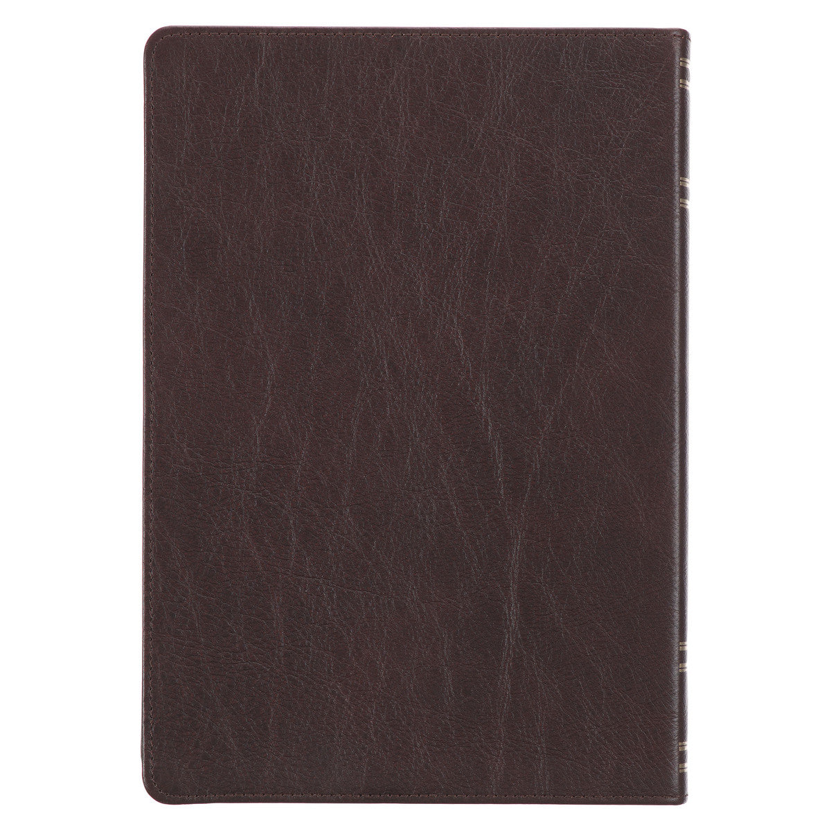 Brown Genuine Leather Spiritual Growth Bible - The Christian Gift Company