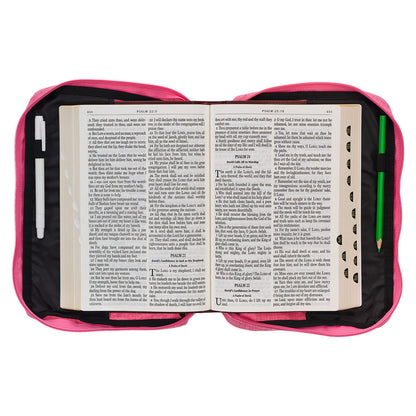 Strength & Dignity Pink Value Bible Cover - The Christian Gift Company