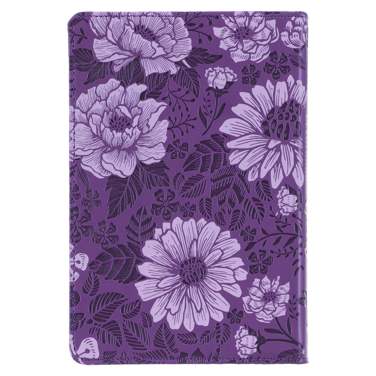 Purple Faux Leather Pocket Devotional for Girls - The Christian Gift Company