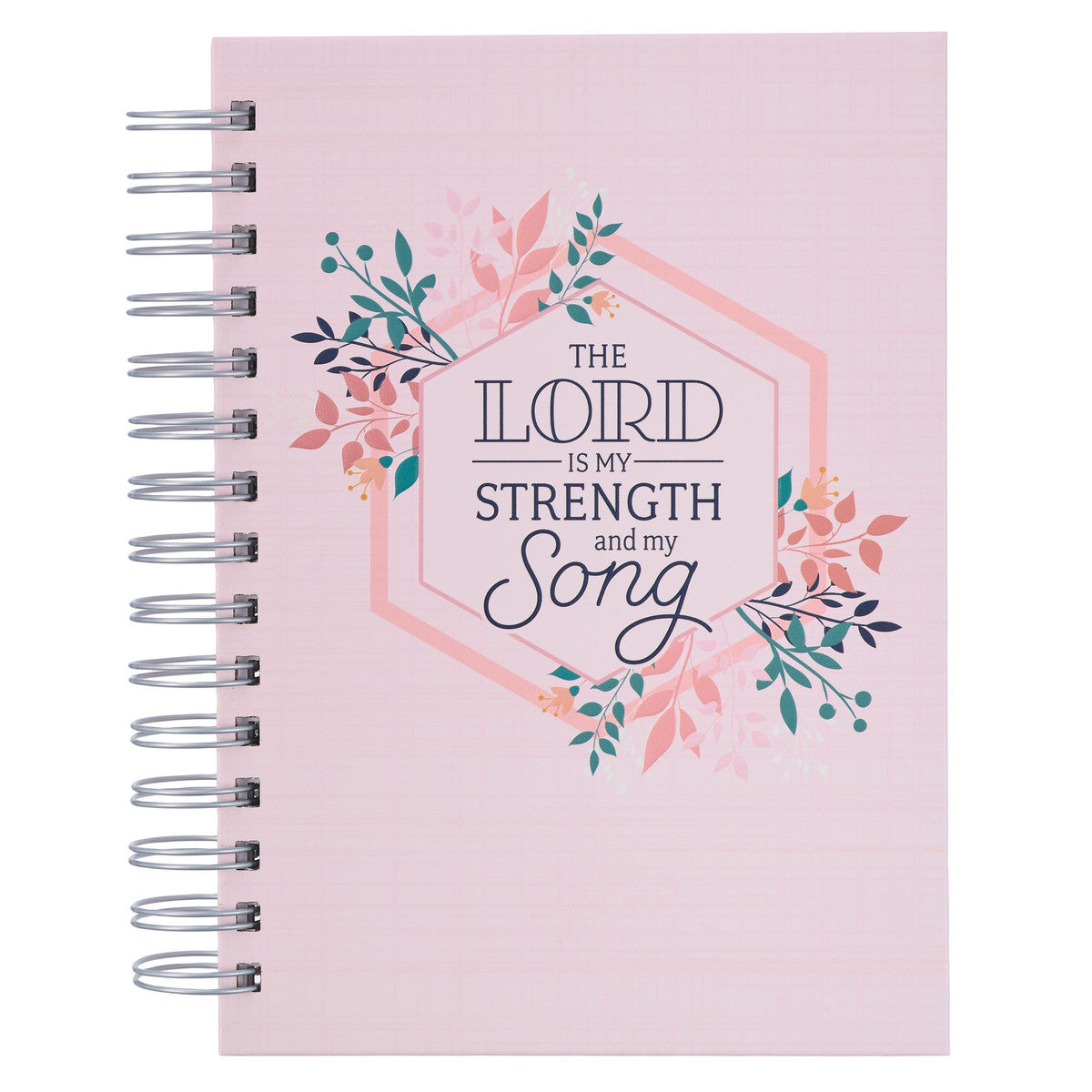 My Strength and My Song Wirebound Journal - Psalm 118:14 - The Christian Gift Company