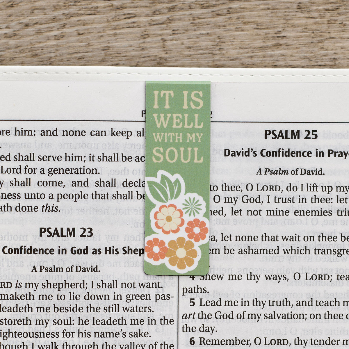 It Is Well With My Soul Magnetic Bookmark Set - The Christian Gift Company