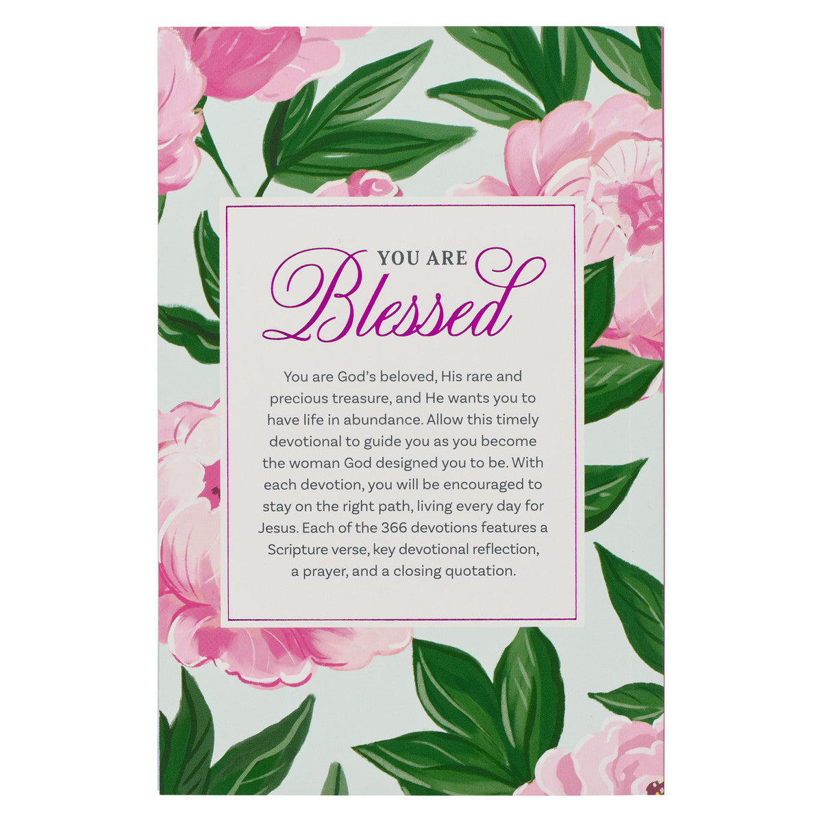 You Are Blessed Softcover Devotional Book