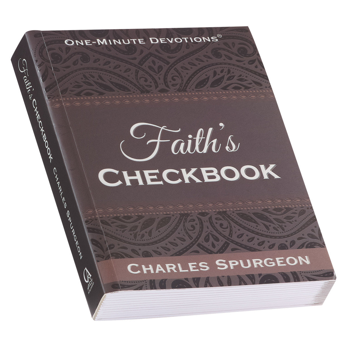 Faith's Checkbook Brown Softcover One-Minute Devotions