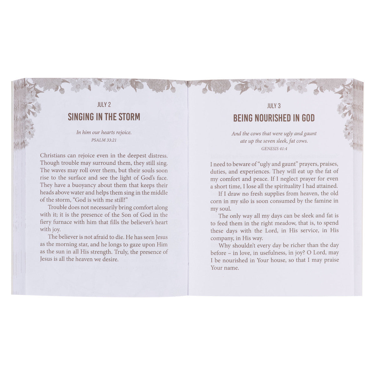 Charles Spurgeon Morning by Morning / Faith's Checkbook Bundle