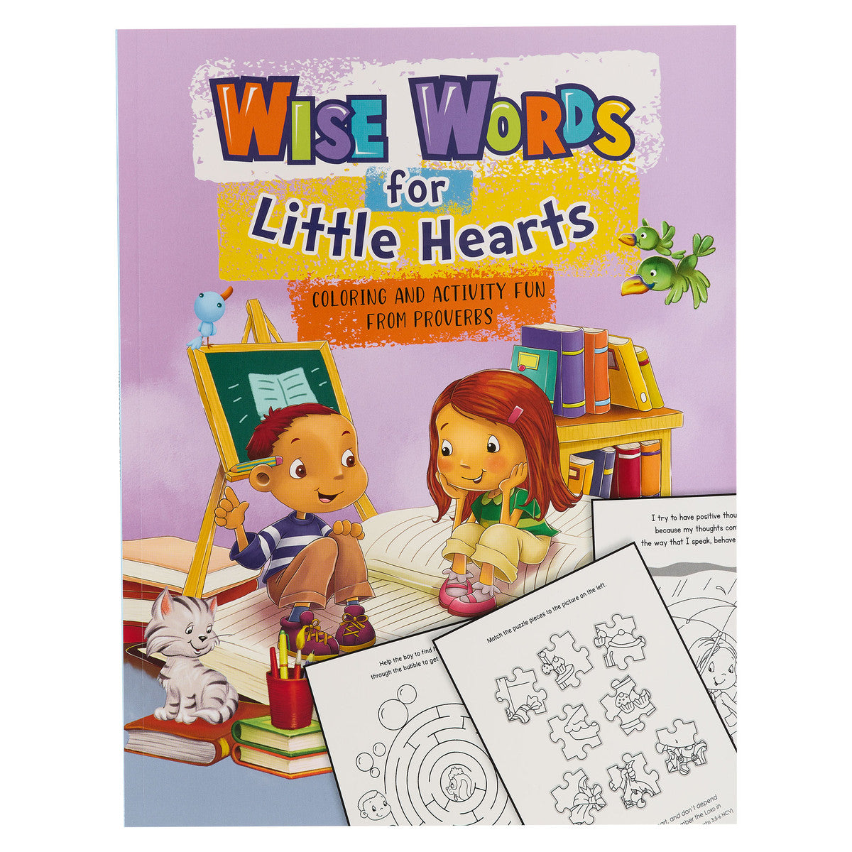 Wise Words for Little Hearts Activity Book