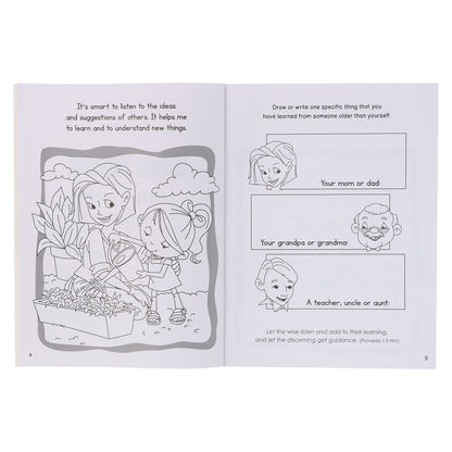 Wise Words for Little Hearts Activity Book