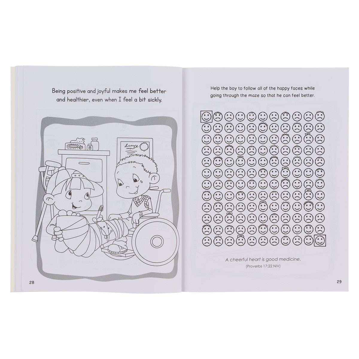 Wise Words for Little Hearts Activity Book