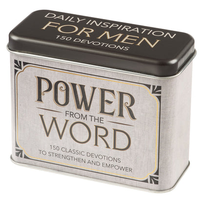 Power from the Word Devotional Cards in a Tin - The Christian Gift Company
