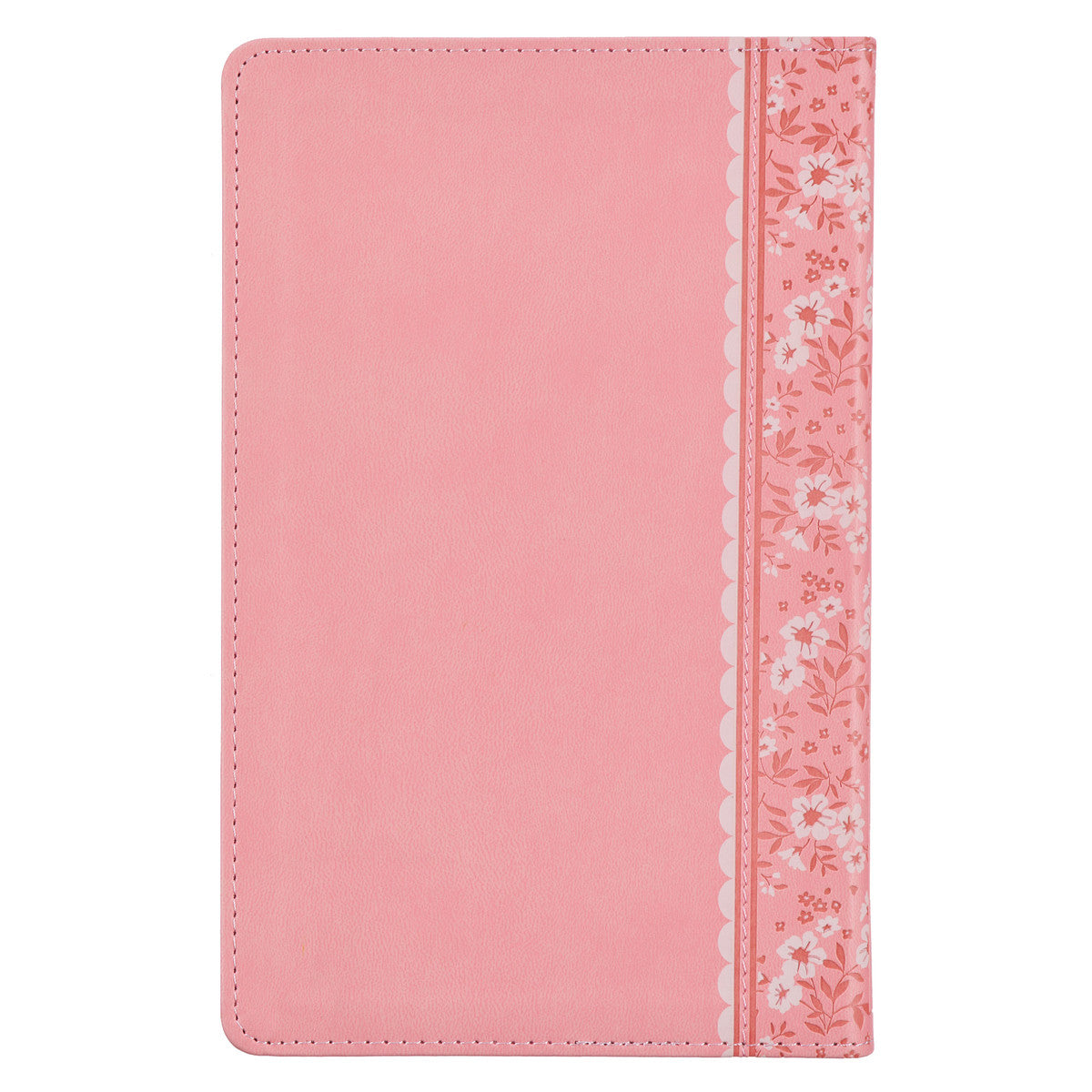 Pink Faux Leather NLT Baby Keepsake Bible for Girls