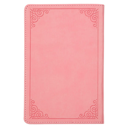 Look Up, Girl! Pink Faux Leather Devotional