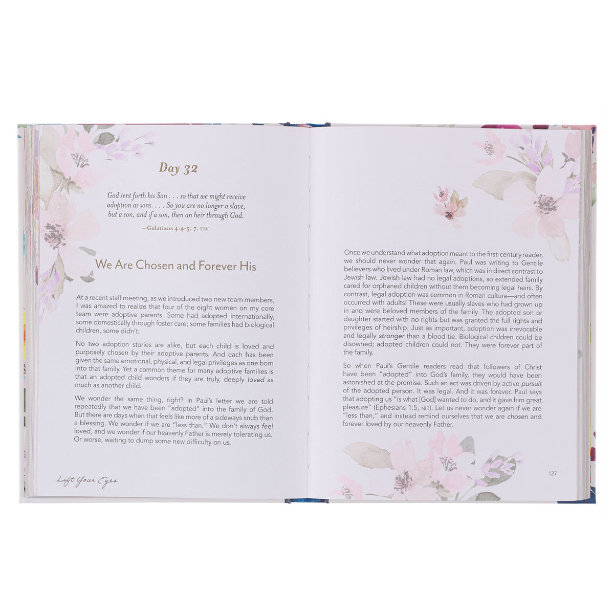 Find Hope White Hardcover Devotional