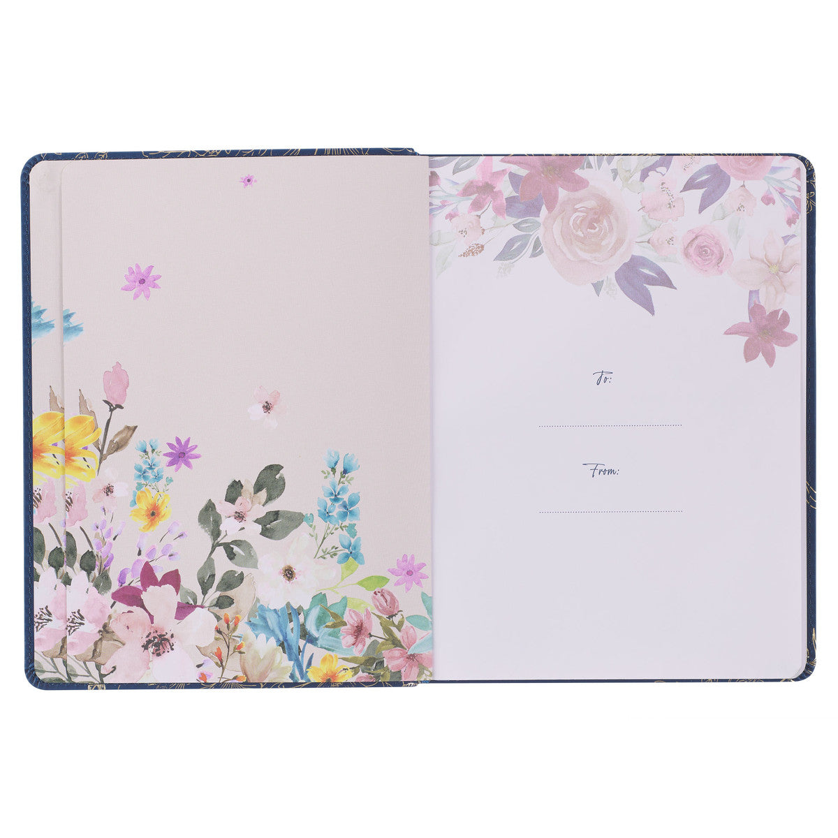 Find Hope Blue Faux Leather Devotional - The Christian Gift Company