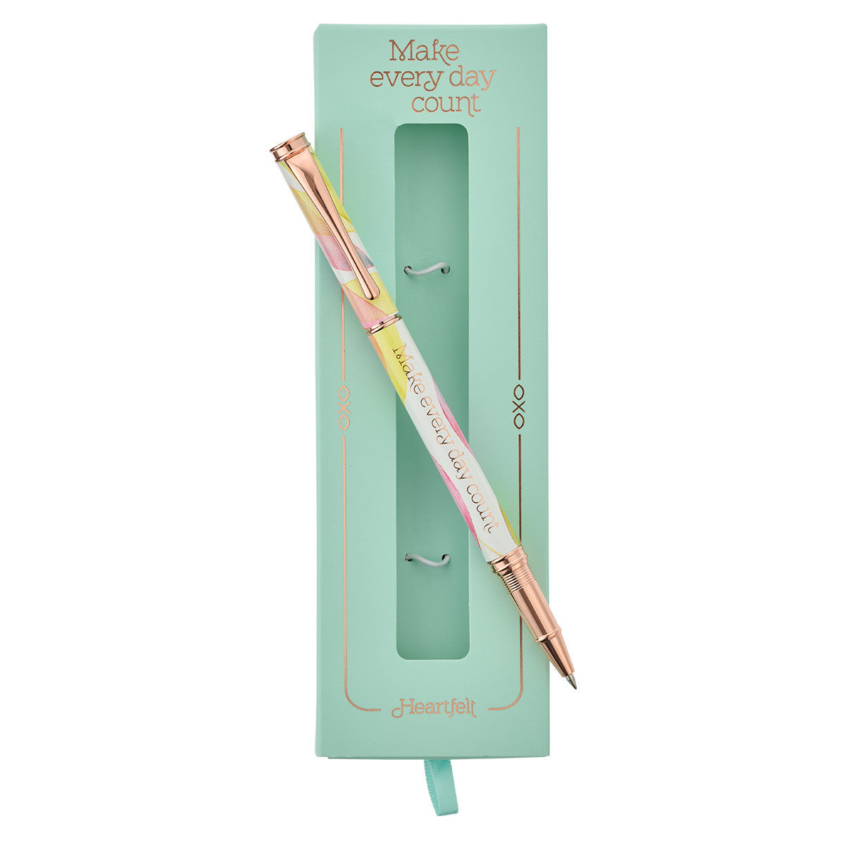 Make Every Day Count Citrus Leaves Gift Pen - The Christian Gift Company