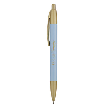 Rejoice Always Frosty Blue Classic Gift Pen - 1 Thessalonians 5:16