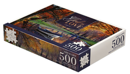 God is Love 500-piece Jigsaw Puzzle - 1 John 4:16