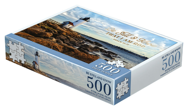 Be Still and Know 500-piece Jigsaw Puzzle - Psalm 46:10