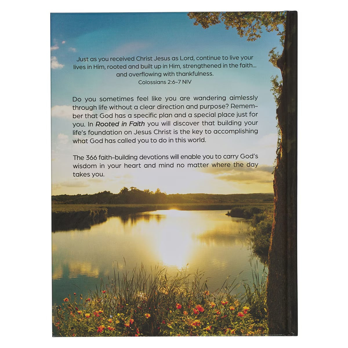 Rooted in Faith Hardcover Devotional - The Christian Gift Company