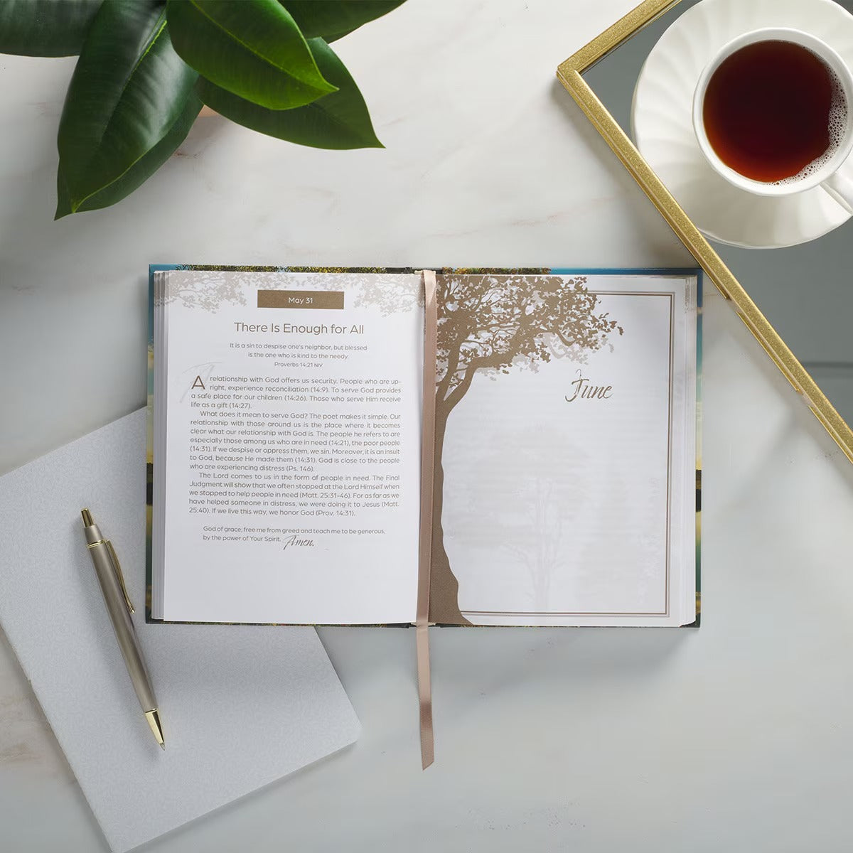 Rooted in Faith Hardcover Devotional - The Christian Gift Company
